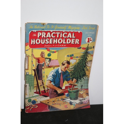 127 - 2 Magazines from 1955 Practical Householder