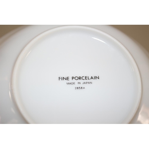 261 - A Set of Dinnerware Marked Fine Porcelain Made in Japan 2858A 30 pieces including Cups, Saucers and ... 