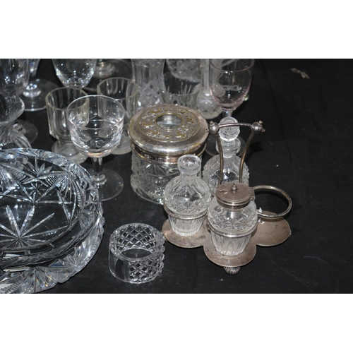 281 - Large Selection of Glassware, including - Dartington Vase, Royal Brierley, Italian and French Pieces