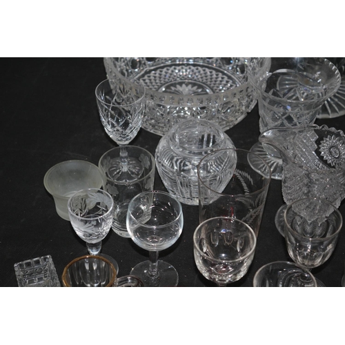 281 - Large Selection of Glassware, including - Dartington Vase, Royal Brierley, Italian and French Pieces