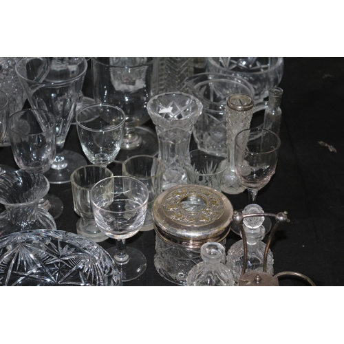 281 - Large Selection of Glassware, including - Dartington Vase, Royal Brierley, Italian and French Pieces