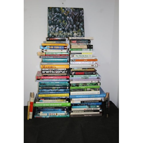 50 - 70 Plus Books of Various Genre Including Hardbacks