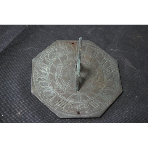 55 - Metal Sundial 7.5 inches