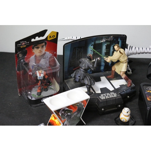 81 - Star Wars Items including Games and Figurines