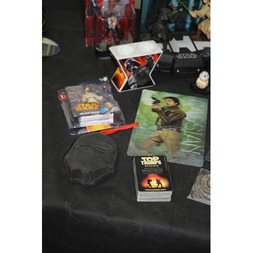 81 - Star Wars Items including Games and Figurines