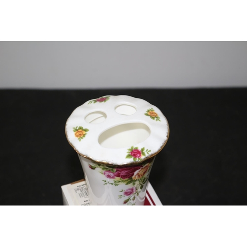 85 - Royal Albert Fine Bone China Toothbrush Holder