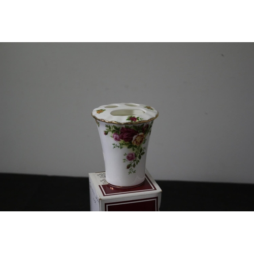 85 - Royal Albert Fine Bone China Toothbrush Holder