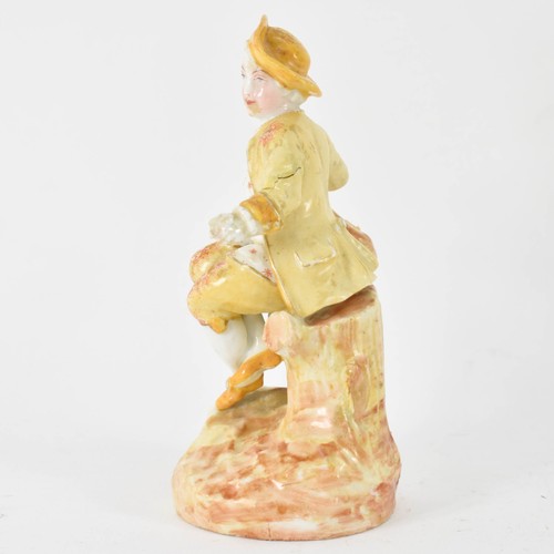 315 - A Believed To Be Meissen Figurine. Height 14.7cm. (A/F).