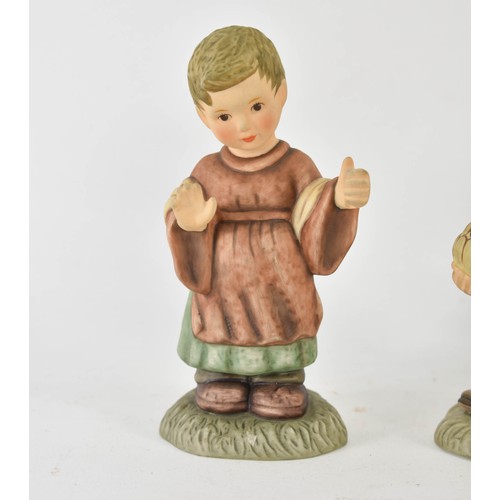 317 - A Collection Of 3 Goebel Hummel Figurines. Joseph BH 26/B 1996, Caspar BH 26/C 1996, Boy With Calf B... 