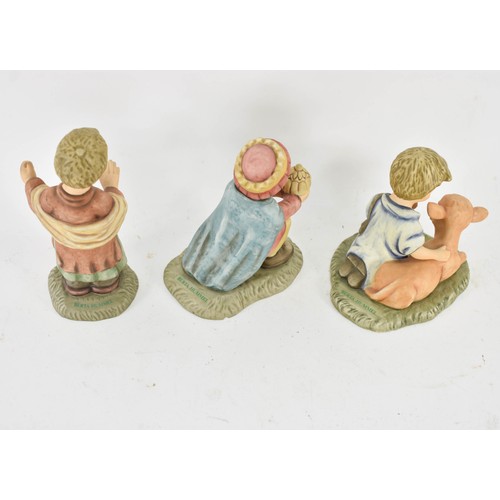 317 - A Collection Of 3 Goebel Hummel Figurines. Joseph BH 26/B 1996, Caspar BH 26/C 1996, Boy With Calf B... 