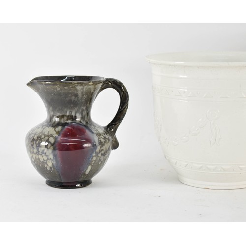 339 - A Collection Of 3 West German Pottery Items Including A Keramik Jug (511/11), Scheurich Plant Pot (9... 