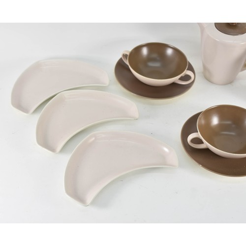 360 - A Poole Pottery Coffee Set (A/F)