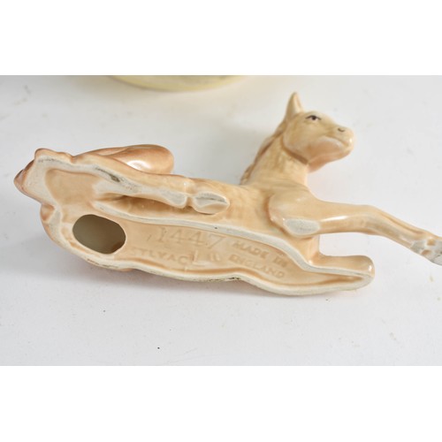 376 - A Collection Of 6 Various Animal Themed Pottery Items Including A Sylvac Horse