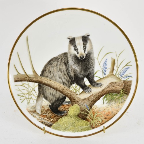 379 - A Collection Of 6 Limited Edition Wedgwood Animal Plates - The Wildlife Of Britain Collection Commis... 