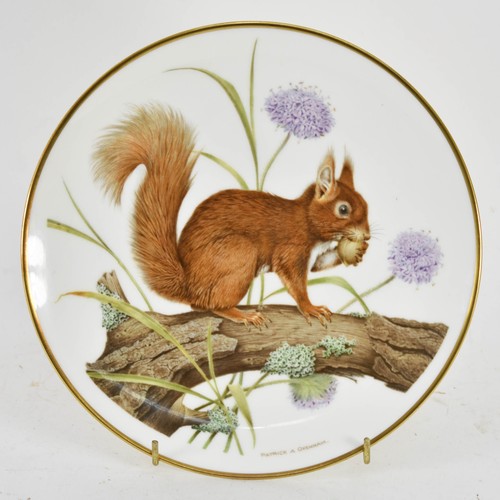 379 - A Collection Of 6 Limited Edition Wedgwood Animal Plates - The Wildlife Of Britain Collection Commis... 