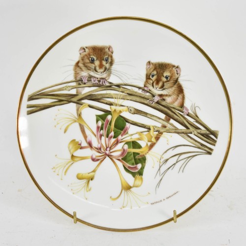 379 - A Collection Of 6 Limited Edition Wedgwood Animal Plates - The Wildlife Of Britain Collection Commis... 