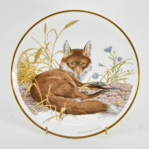 379 - A Collection Of 6 Limited Edition Wedgwood Animal Plates - The Wildlife Of Britain Collection Commis... 