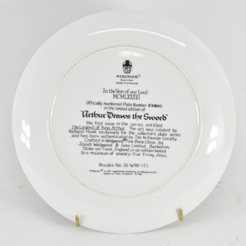 380 - A Limited Edition Wedgwood Plate Titled 