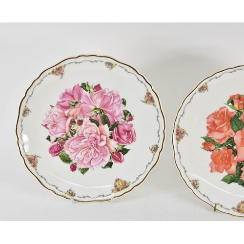 409 - 2 Royal Albert Collectors Plates Featuring Floral Designs - 1990. 21cm Diameter.