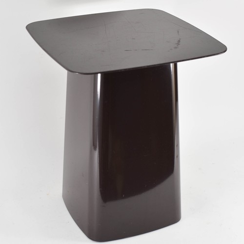 426 - A Dark Brown Metal Vitra Side Table Designed By Ronan & Erwan Bouroullec, 2004. RRP £455.

