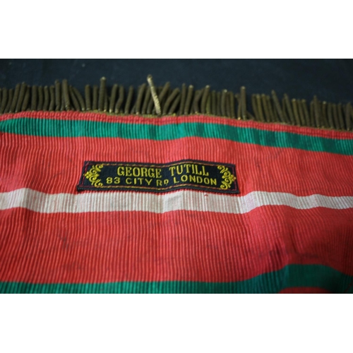 537 - Vintage Sash by George Tuthill of London for the Ancient Order of Foresters - Past Chief Ranger