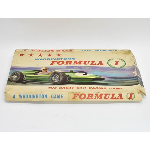 445 - A Vintage 1960's Waddington Formular 1 F1 Board Game