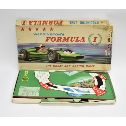 445 - A Vintage 1960's Waddington Formular 1 F1 Board Game