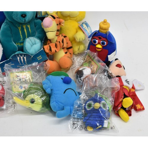 451 - A Quantity Of Soft Toys - Mainly Early 2000's Mcdonalds Toys