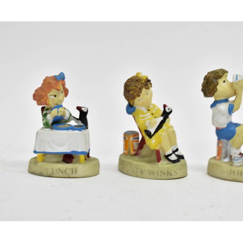 455 - A Collection Of Ovaltine Resin Collectable Figurines