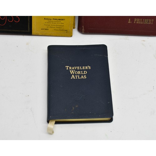 461 - 3 Vintage French Diaries Featuring Decorative Interior Pages