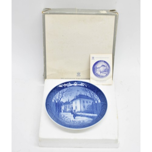 470 - A Boxed Royal Copenhagen Plate. 18cm Diameter.