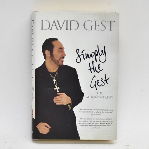 483 - A Signed David Guest Book