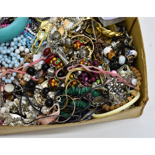 485 - A Quantity Of Costume Jewellery Including Necklaces, Brooches And Bracelets