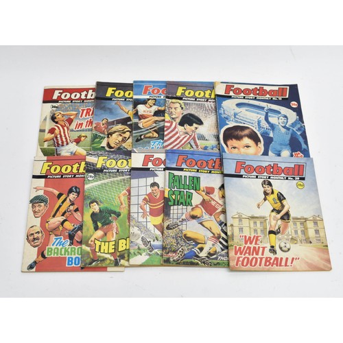 495 - A Collection Of 10 Vintage Football Magazines