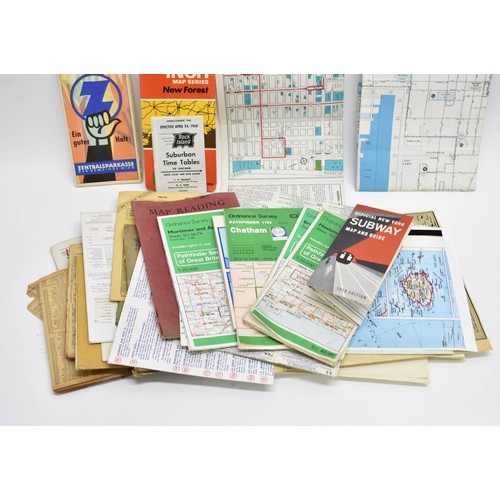 497 - A Quantity Of Various Maps Including New York