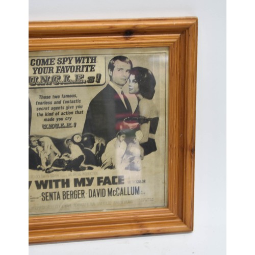 504 - A Vintage Man From Uncle Framed Print 44cm x 36cm