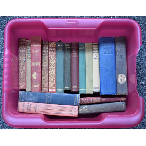 74 - A Box Of Decorative Vintage Books