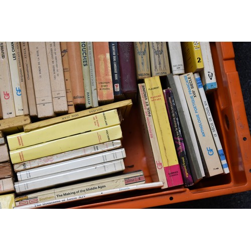 81 - A Box Of Vintage French Books