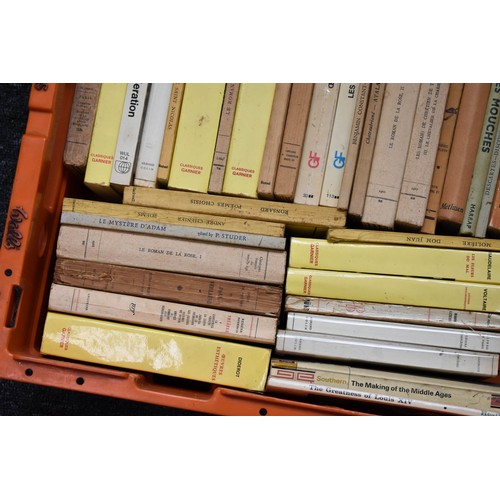 81 - A Box Of Vintage French Books