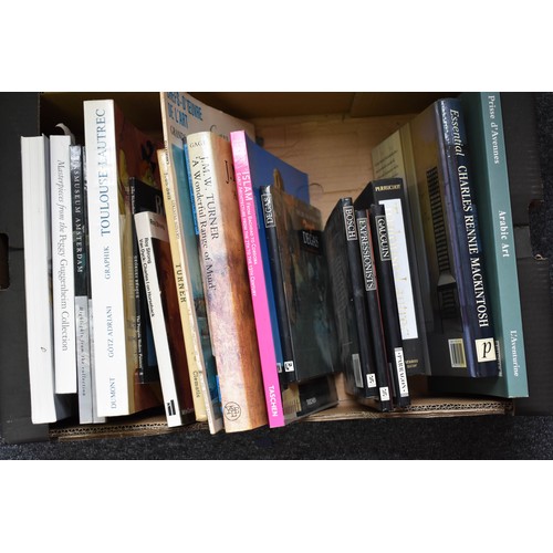 83 - A Box Of Non-Fiction Books About Art