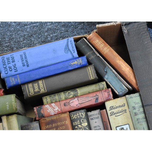 85 - A Box Of Vintage Books Including Lord Byron's Life And Letters