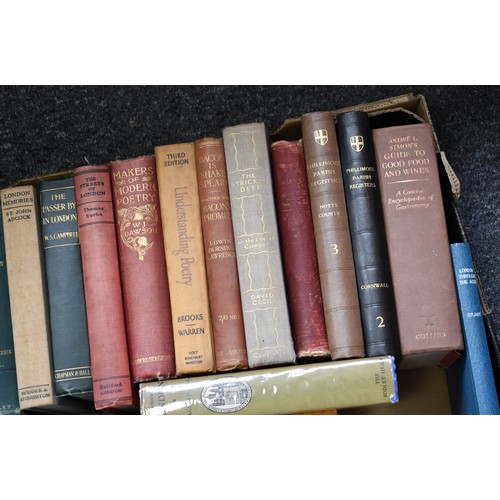 86 - A Box Containing A Good Selection Of Decorative Vintage Books