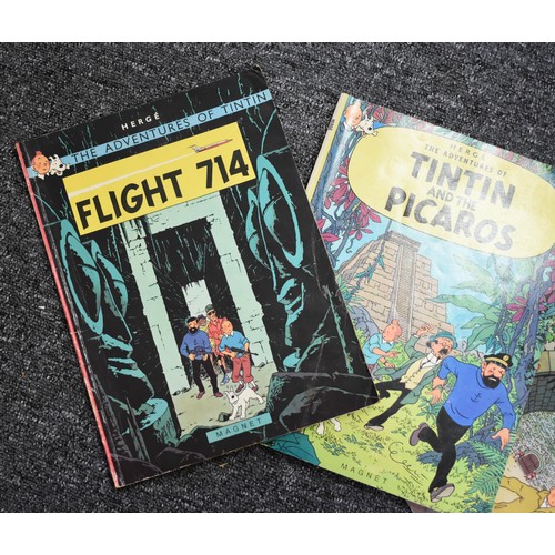 97 - A Collection Of 3 Vintage Tintin Books