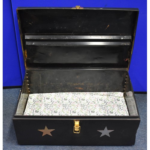 204 - An Unusual Magicians Trunk Featuring Painted Stars