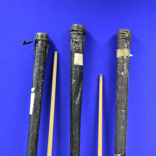 486 - Snooker Cue Cases With 2 Cues