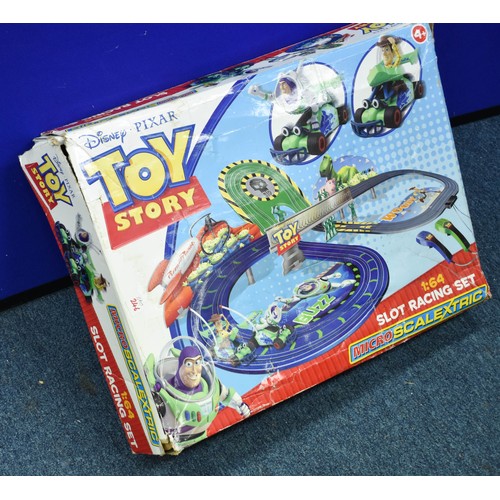 214 - A Toy Story Micro Scalextric Set In Box