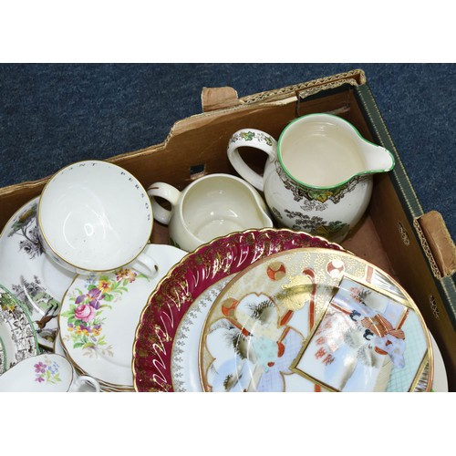 225 - A Quantity Of Various Plates And Cups