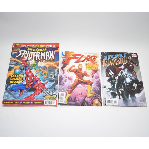 226 - A Collection Of 8 Vintage Comics Including Spiderman And Tarzan