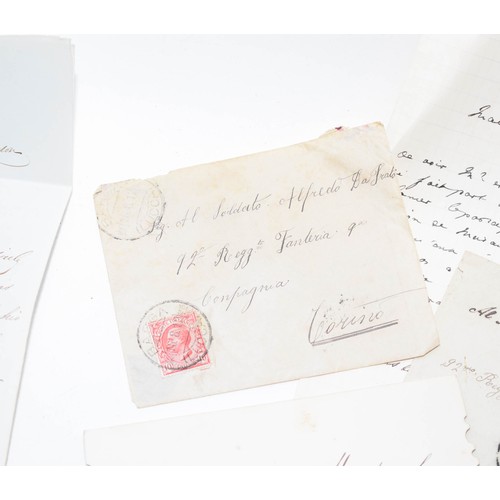 248 - A Quantity Of Ephemera Consisting Of Antique Hand Written Letters, One Dated 1845.