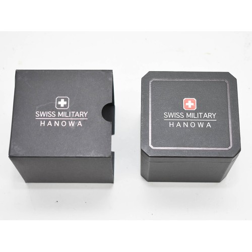 258 - A Boxed Swiss Military Hanowa Watch